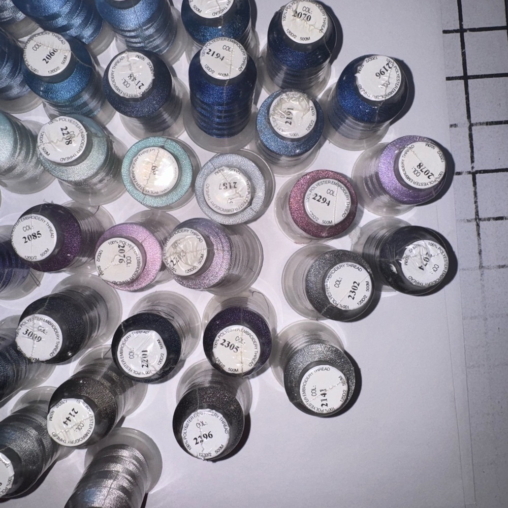 Assorted Color Thread Spools Set - Picture 8 of 8